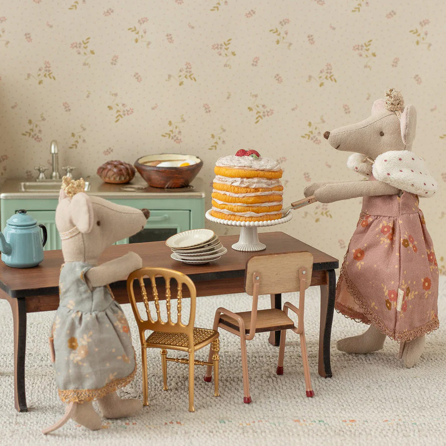 Kuchen und Kuchenständer für Maileg Mäuse