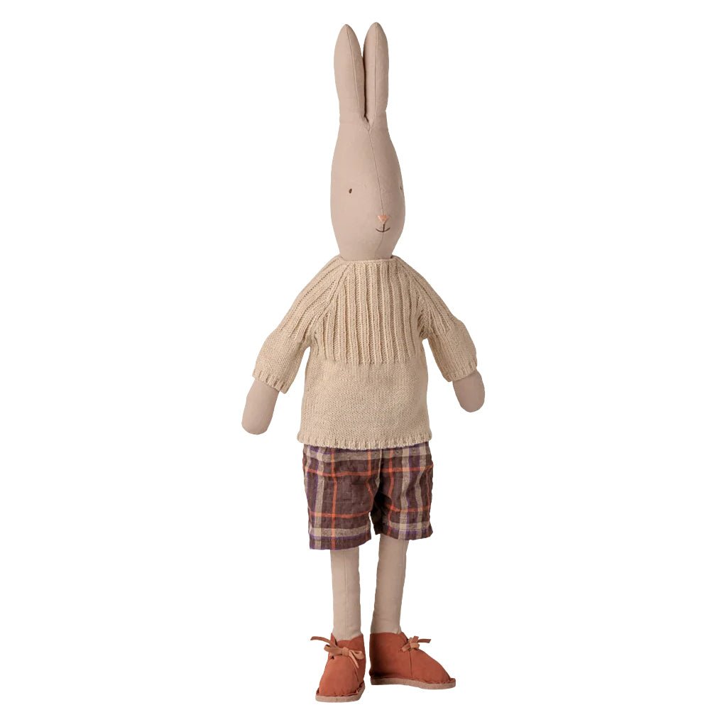 Kanin Klassisk med Bukser Og Strikket Sweater (str. 5)