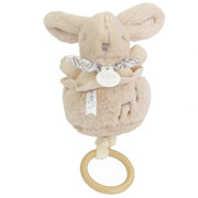 Kanin i Spilledåse i Beige (20 cm) fra Doudou et Compagnie