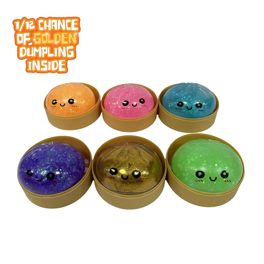 Kawaii Glitzer-Slime-Teigtasche (8,5 cm)