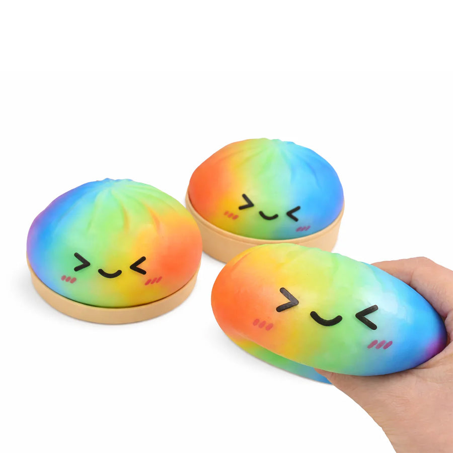 Kawaii Regenbogen-Schaumknödel (8,5 cm)