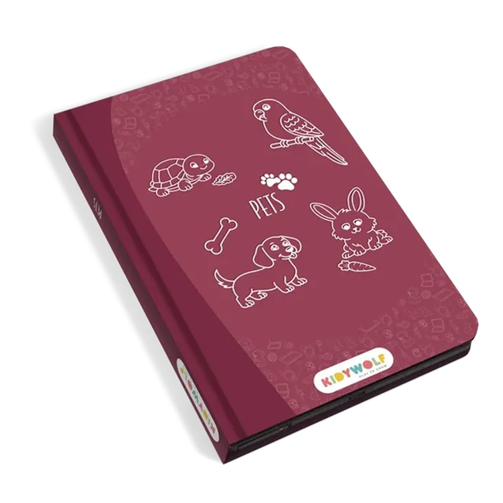 Kidydraw Mini Skitsebog Med LCD Skærm Kæledyr