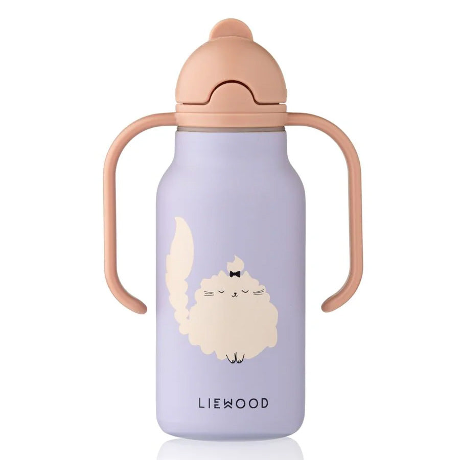 Kimmie Trinkflasche in Cat/Warm Lilac (250 ml)