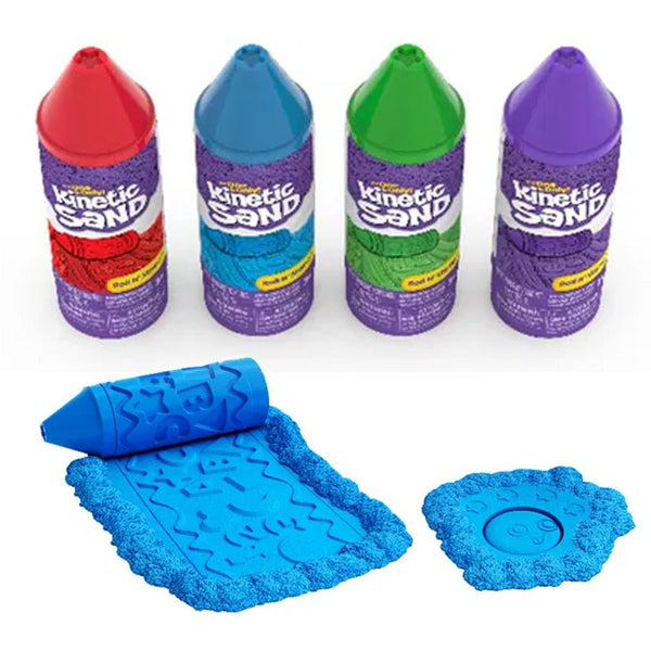 Kinetic Sand Stamp N' Roll, assortiert