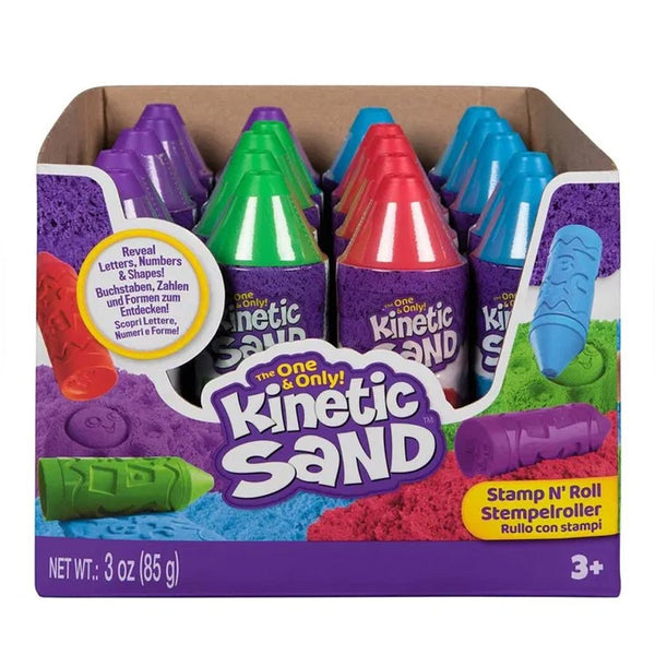 Kinetic Sand Stamp N' Roll, assortiert