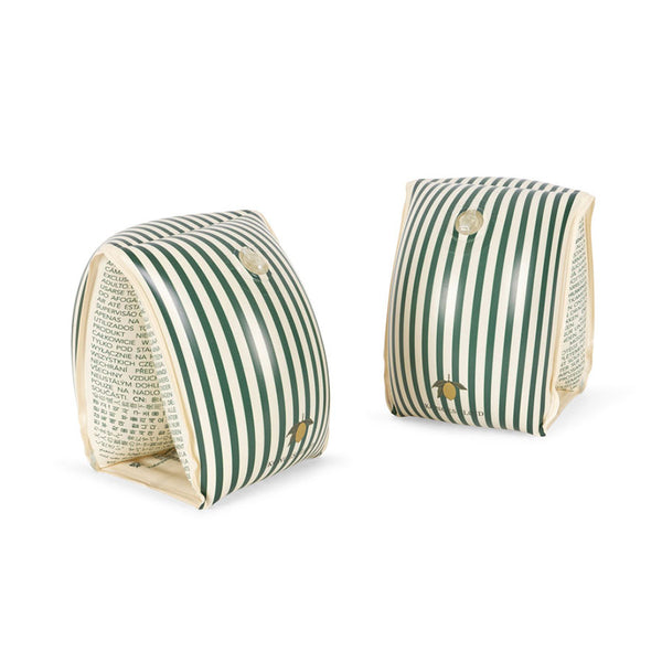 Schwimmflügel in Green Stripe