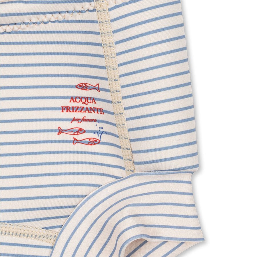 Konges Sløjd Bobbi Svømme Shorts, Stripe Blue
