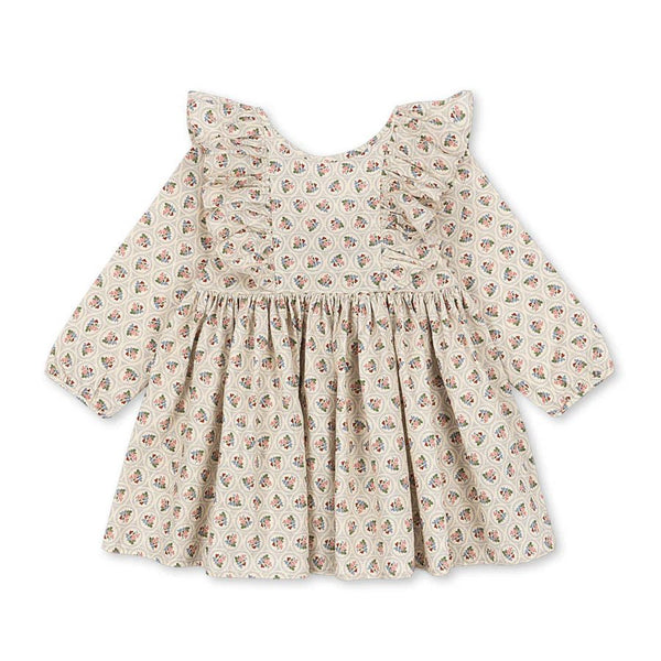 Konges Sløjd Cianna Kjole Med Sløjfe - Verona Blues