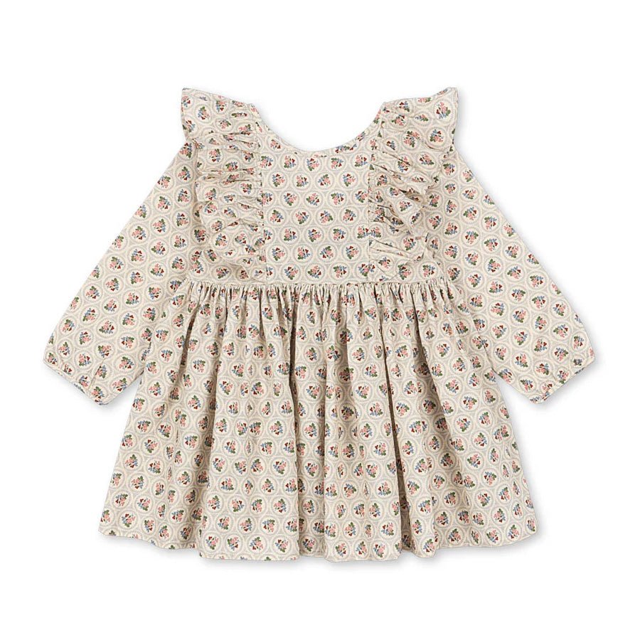 Konges Sløjd Cianna Kjole Med Sløjfe - Verona Blues