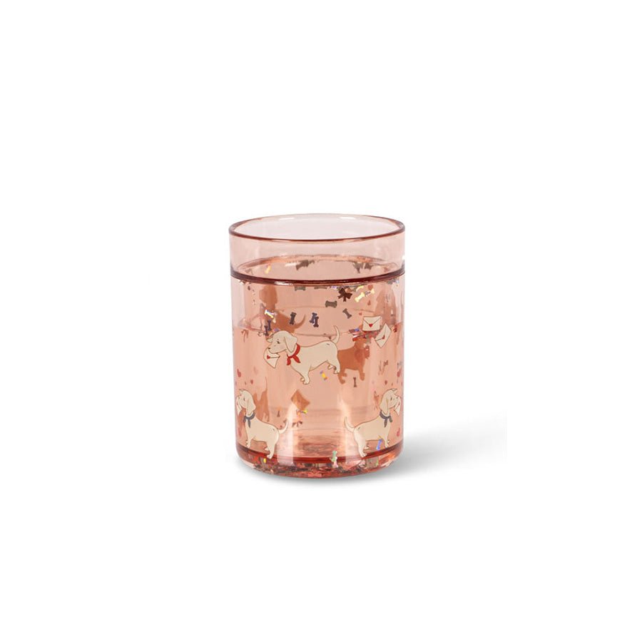 Konges Sløjd Glitter Kop, Woof Letter Rose