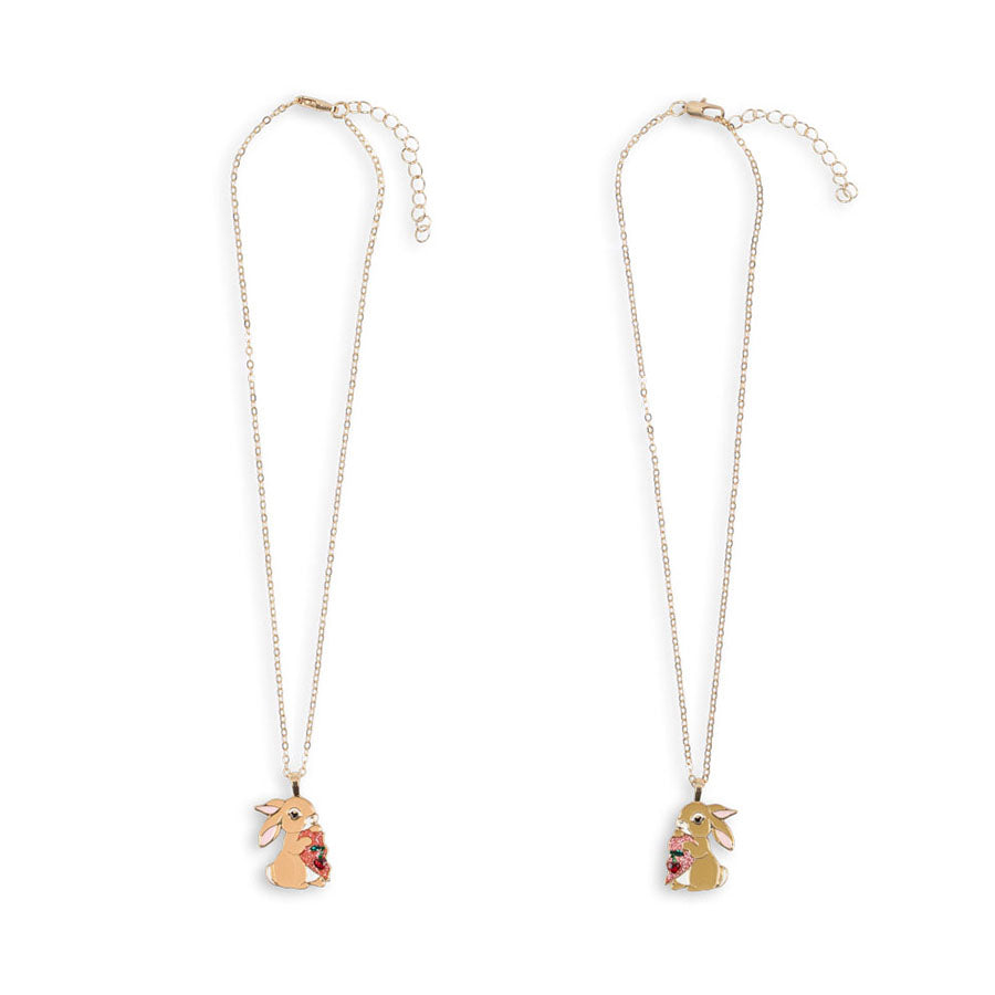 Konges Sløjd Kaninchen-Freundinnen-Halskette, Gold