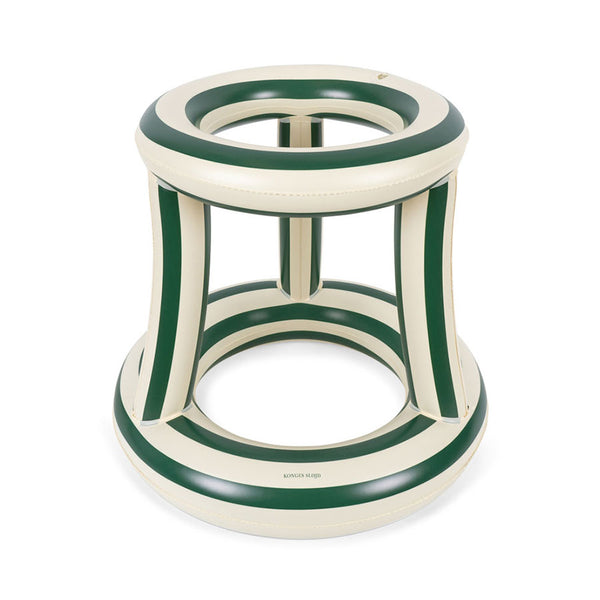 Aufblasbarer Basketball-Korb in Green Stripe