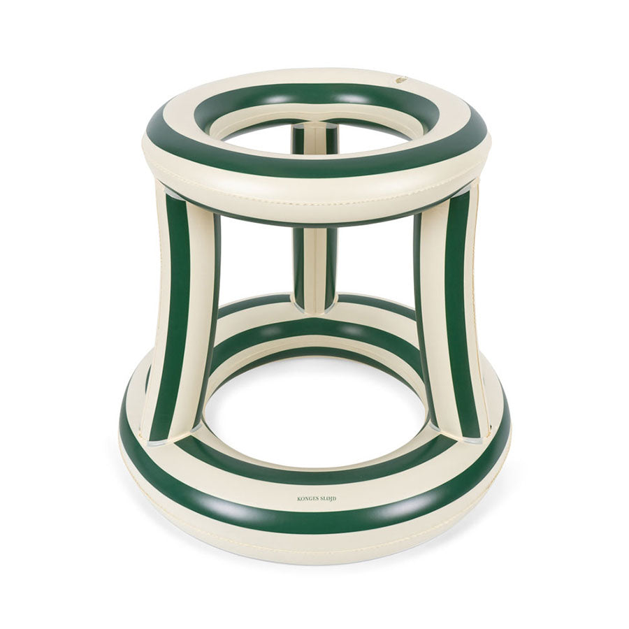 Aufblasbarer Basketball-Korb in Green Stripe