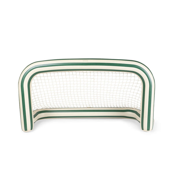Aufpustbares Tor mit Ball in Green Stripe