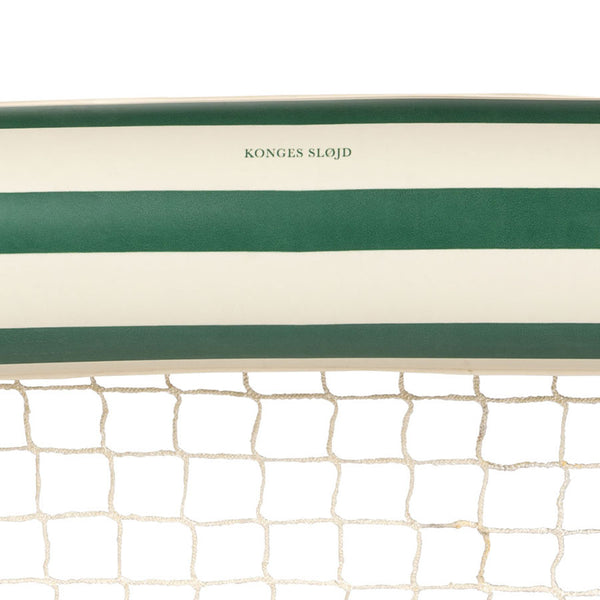 Aufpustbares Tor mit Ball in Green Stripe