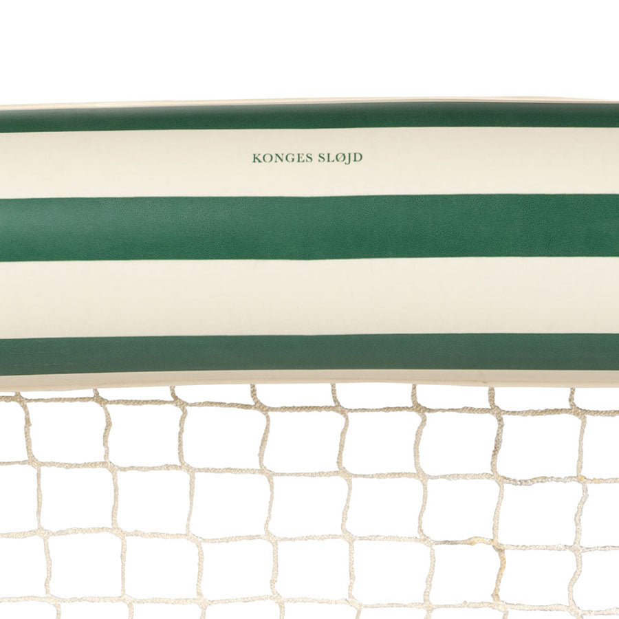 Aufpustbares Tor mit Ball in Green Stripe