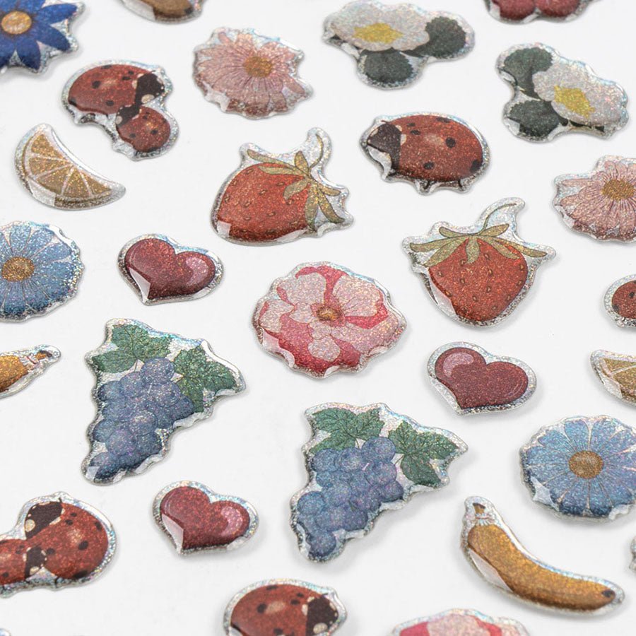 Konges Sløjd Puffy Stickers, Ladybug