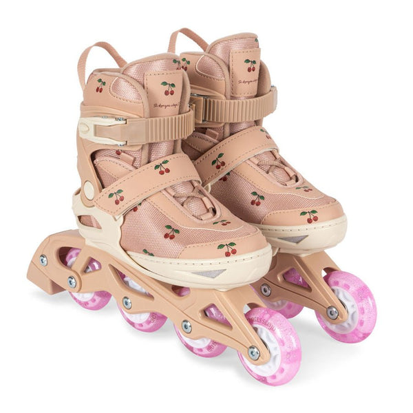Konges Sløjd Rollschuhe mit Licht, Cherry Blush
