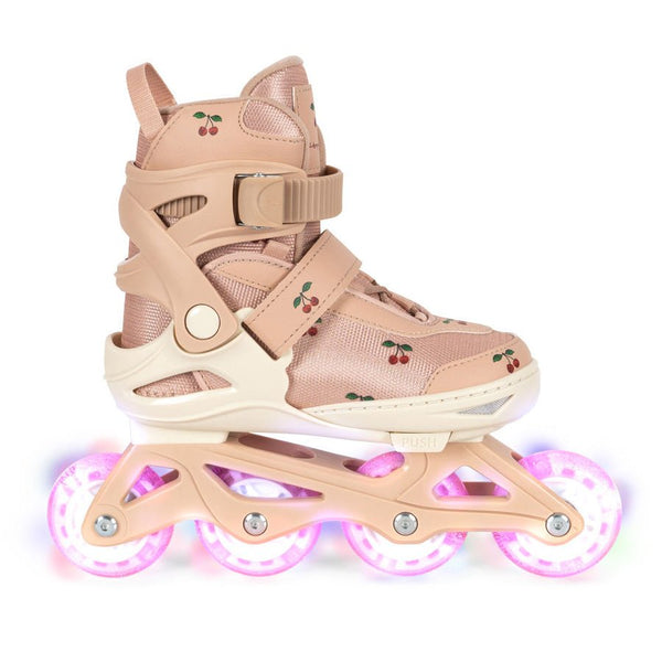Konges Sløjd Rollschuhe mit Licht, Cherry Blush