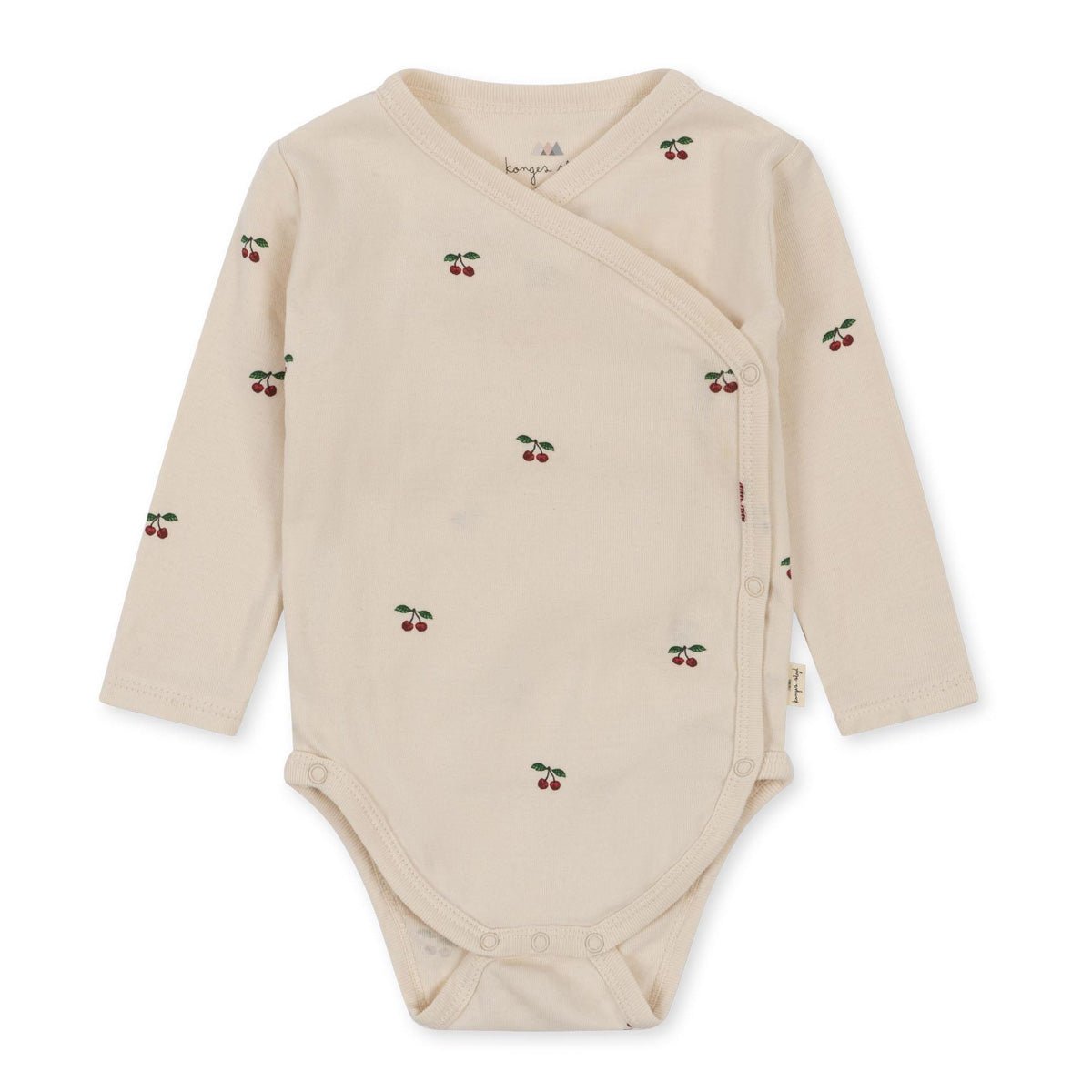 Konges Sløjd newborn body stocking, cherry 6M