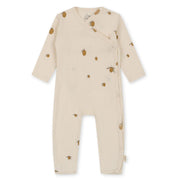 Konges Sløjd newborn onesie, lemon C 6M