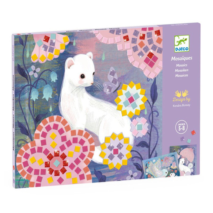 Kreatives Mosaik „Waldtiere“