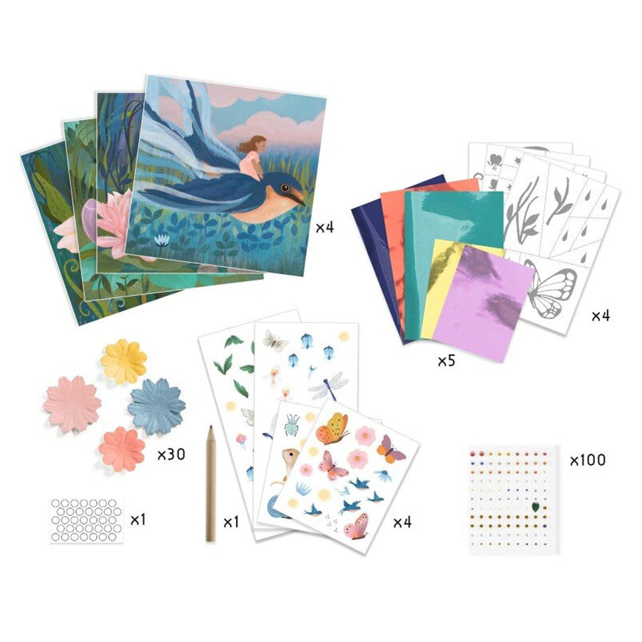 Kreativ Æske: Collager "Tommelise"