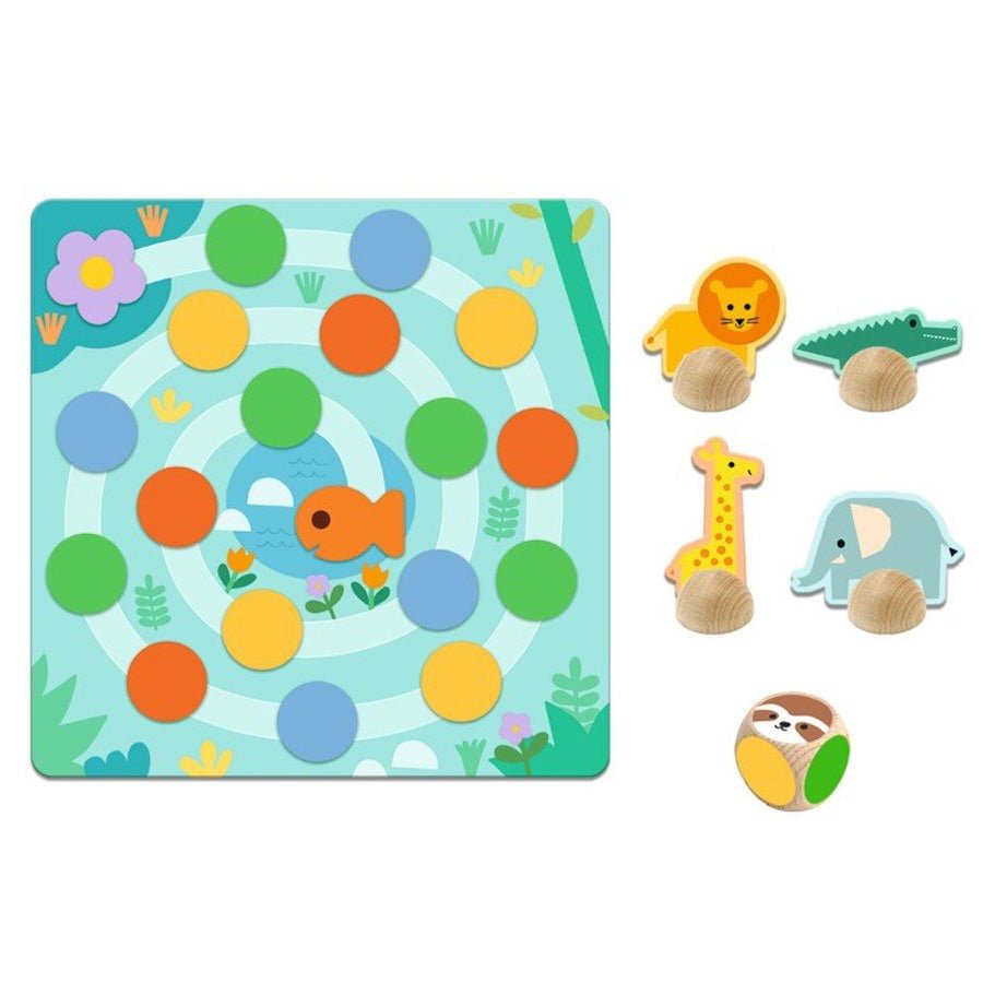 Leg & Lær 5 Spil med Savannen