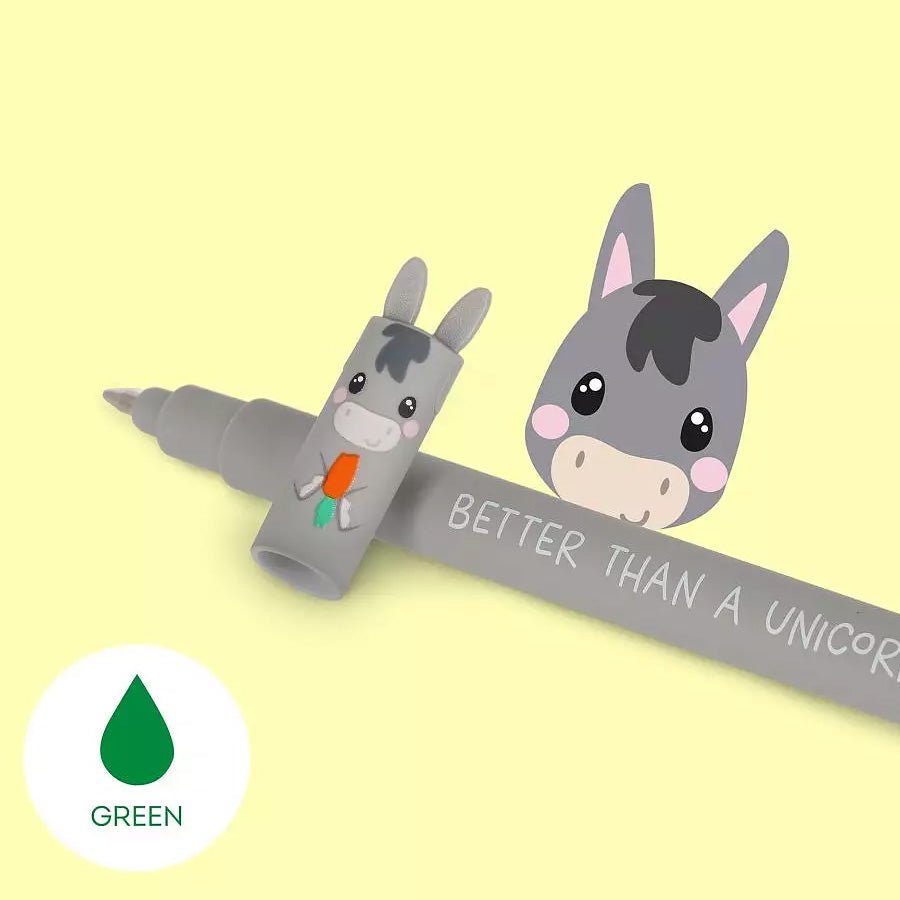 Legami Erasable Gelpen, 4 - pak - Farm Sweet Farm