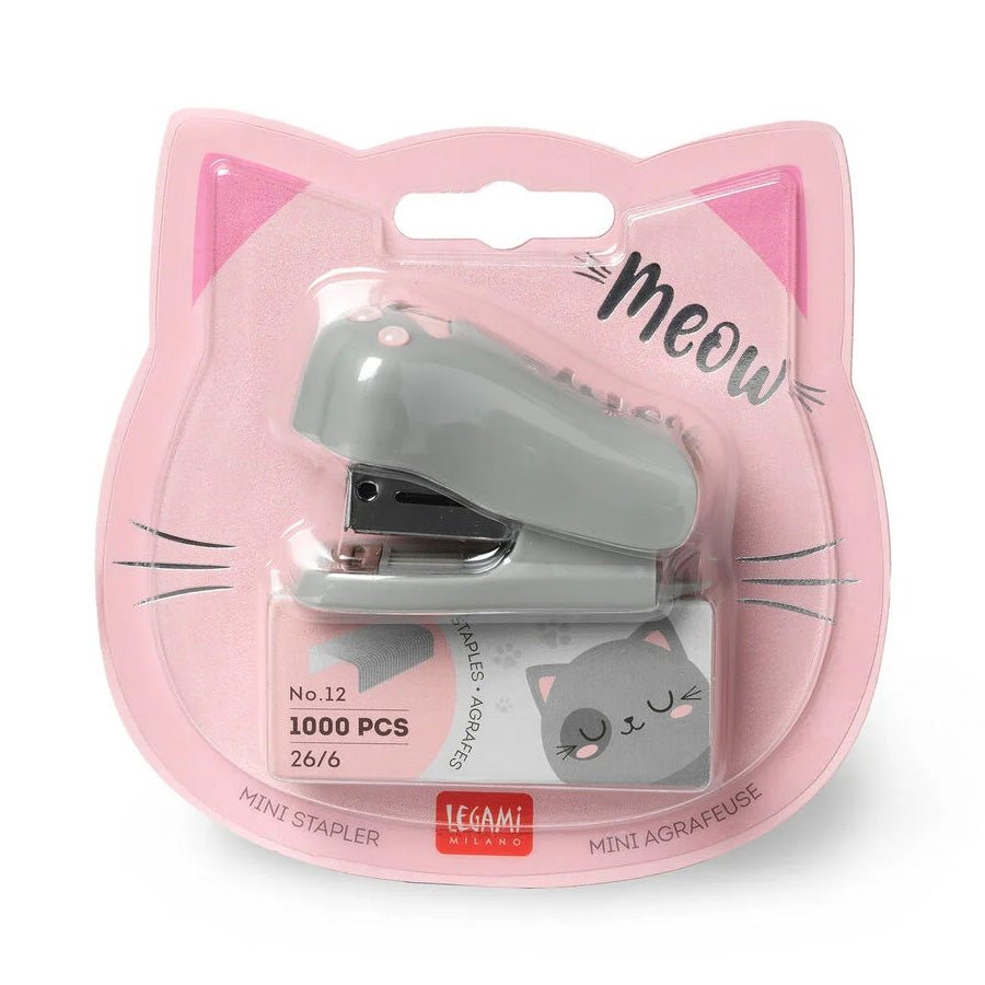 Legami Meow Mini Hæftemaskine - Mini Friends