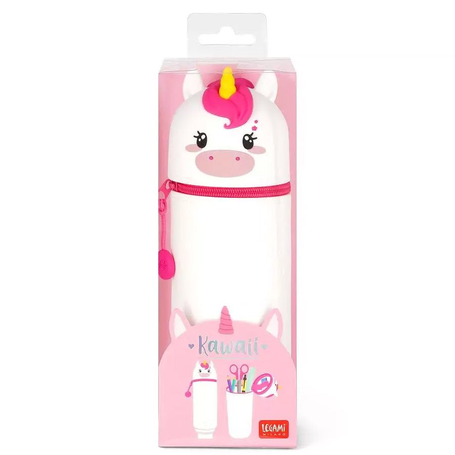 Legami Silikone Penalhus, Kawaii - Enhjørning