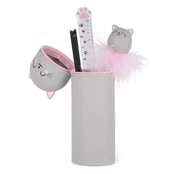 Legami Silikone Penalhus, Kawaii - Kitty