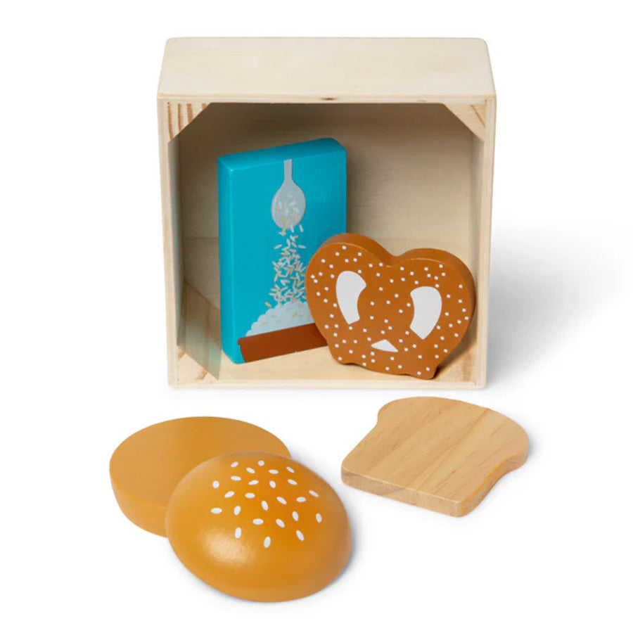 Spielzeugbrot aus Holz