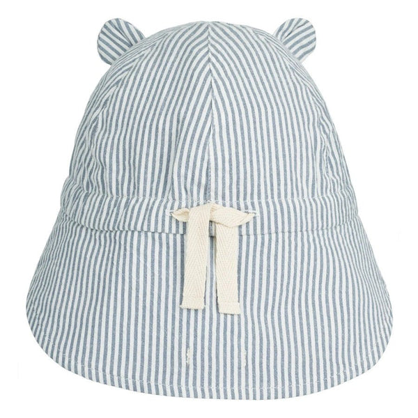 Liewood Gorm Sonnenhut mit Ohren, Blue Wave/Creme De La Creme