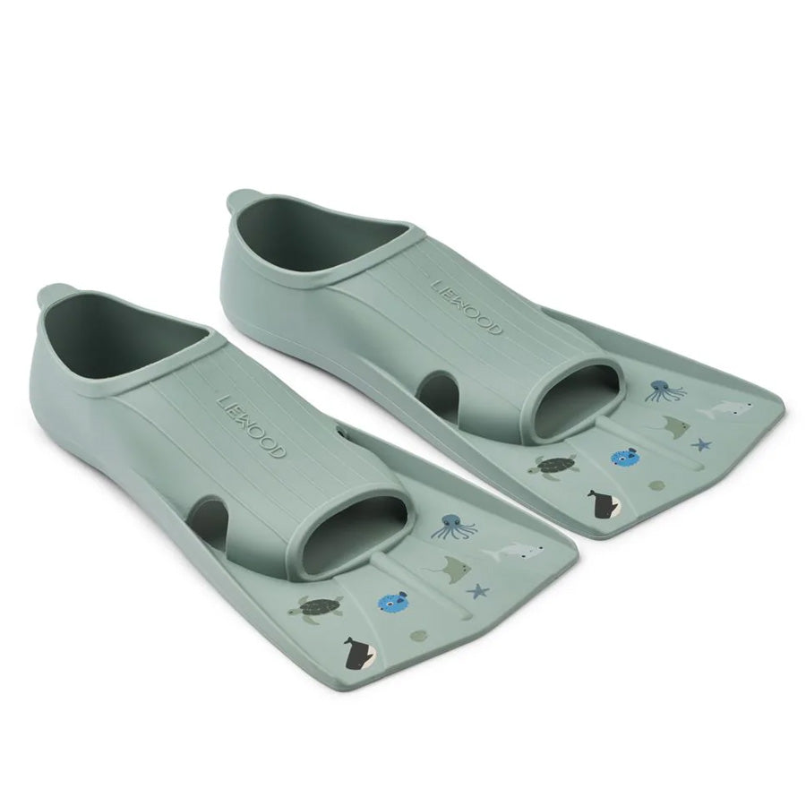 Gustav Svømmefødder Med Sea Print