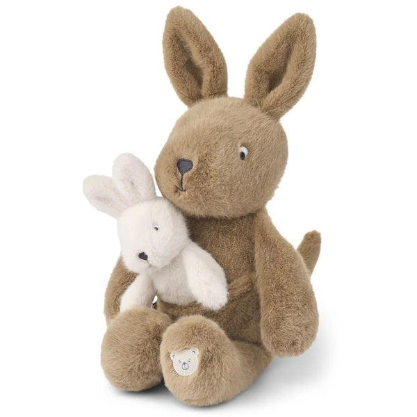 Liewood Kelly Kangeroo Mama & Ich Teddybär, Dune