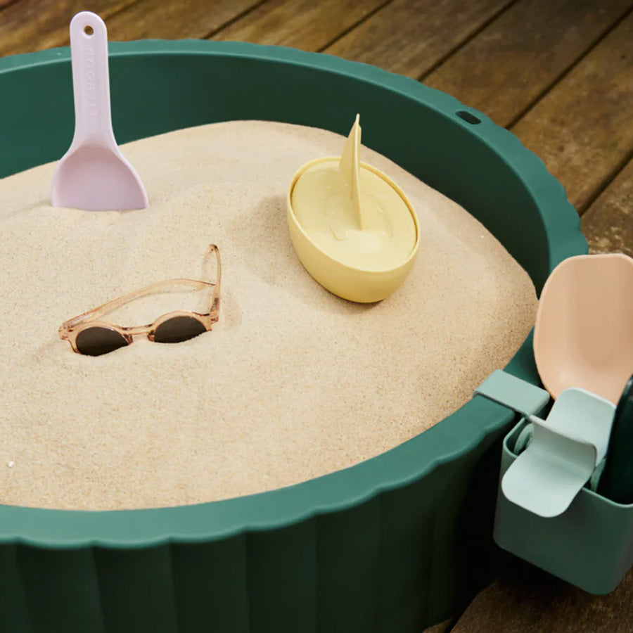 Liewood Saul Sandkasten, Garden Green/Sandy