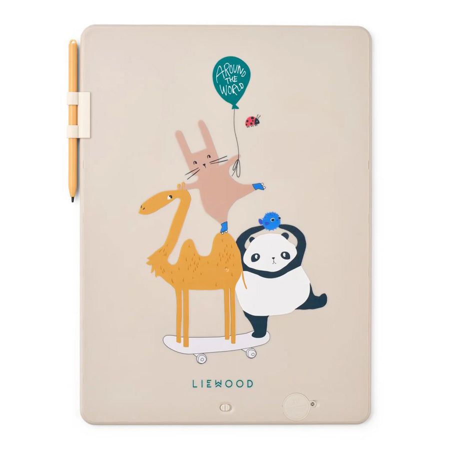 Zora Große LCD-Zeichenklingel, Around the World