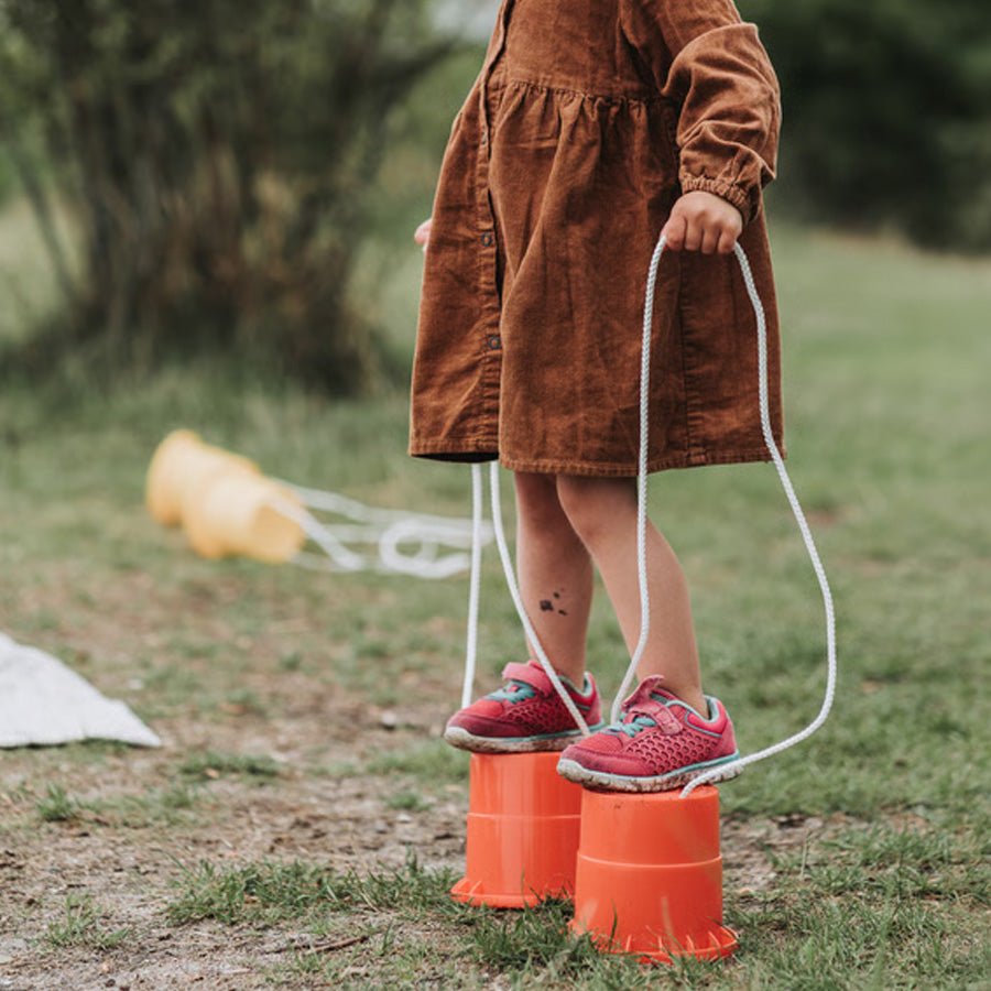 Lauf-Eimer im Netz, verschiedene Varianten