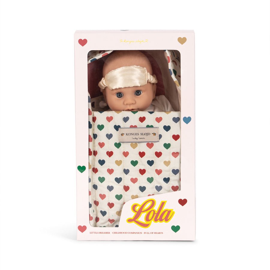 Lola Baby Dukke Sæt i Coeur Colore