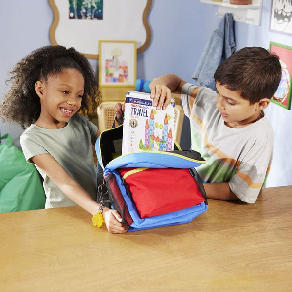 Magna Tiles Magnetisches microMAGS Deluxe Reise-Set (55 Teile)