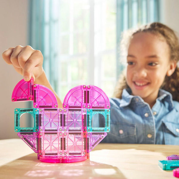 Magna Tiles Heart to Heart Magnetisches microMAGS Reise-Set (26-teilig)