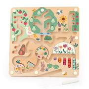 Magnetisches Labyrinth mit Garten