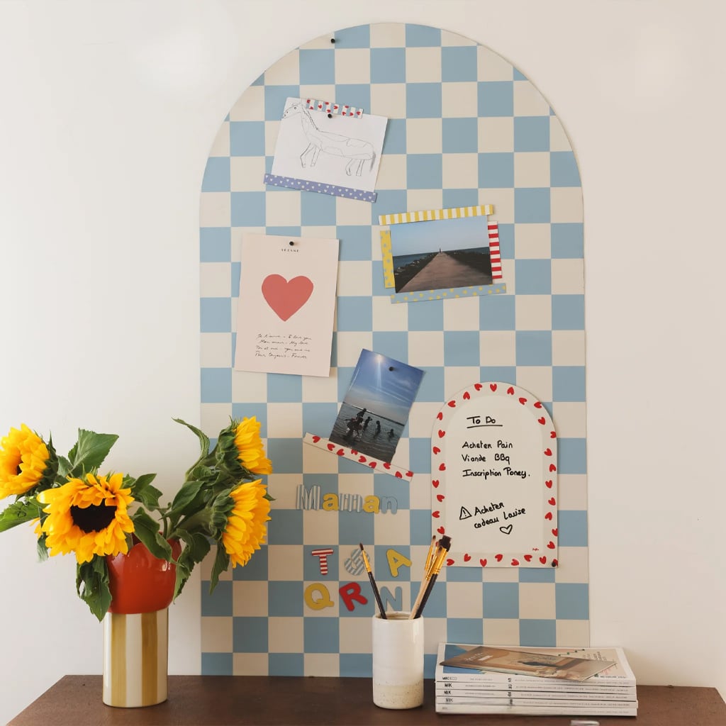 Magnetisk Tavle MagnéTique Arche Damier Bleu (1m x 58cm)