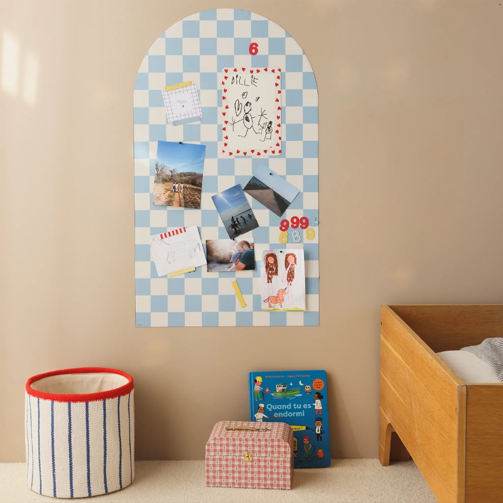 Magnetisk Tavle MagnéTique Arche Damier Bleu (1m x 58cm)