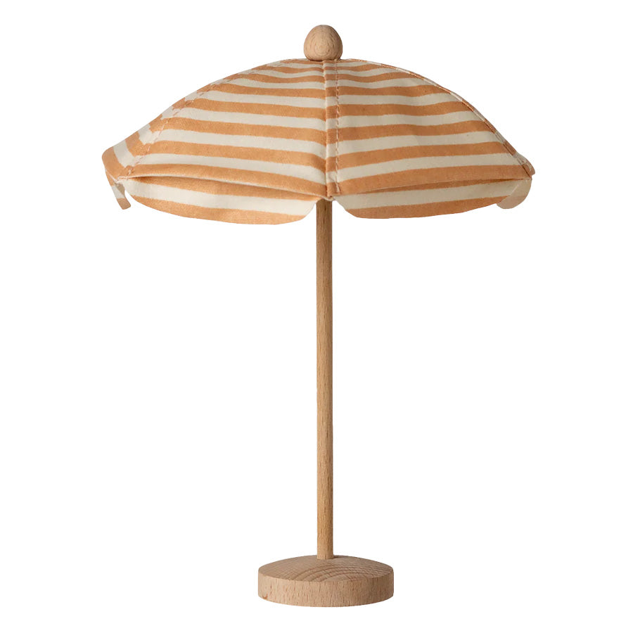 Strandparasol til Maileg Mus i Lys Coral