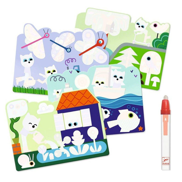 Mal med Vand "Gemt i Haven"