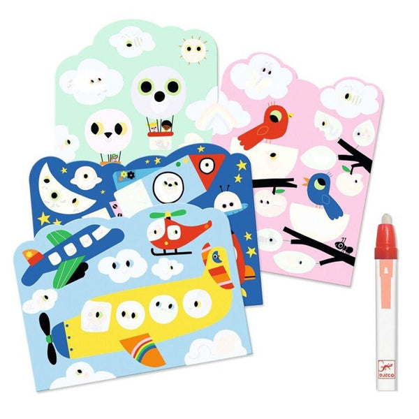 Mal med Vand "I skyerne"