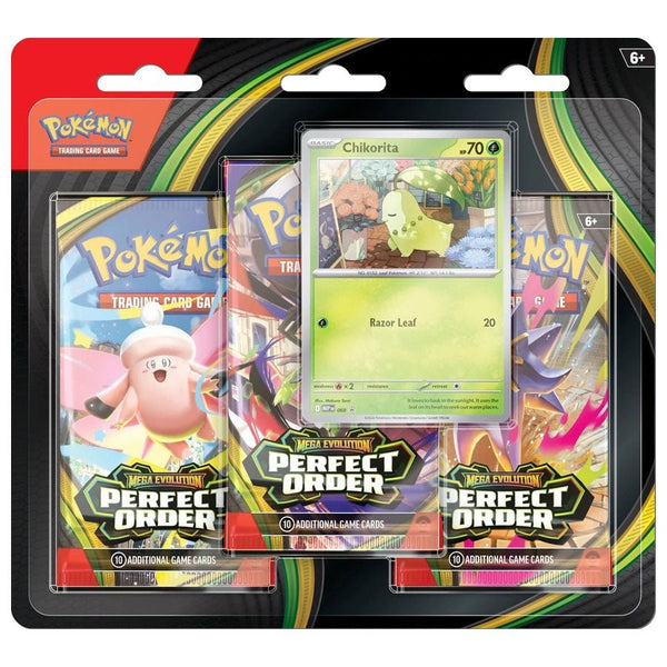 Mega Evolution 3-Blisterpackung ME03, Perfekte Bestellung