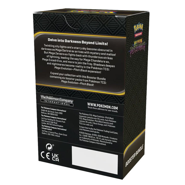 Mega Evolution Pitch Black ME05 Booster Bundle